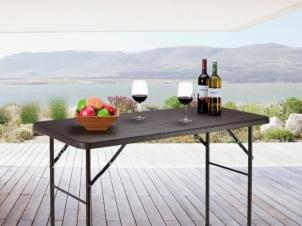 Folding table WOOD 120 cm