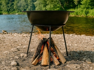Folding Tripod for Cauldron Ø32