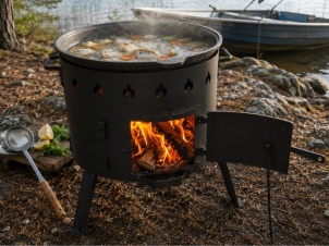 Krāsns Ø 45 cm + kazans 16 L