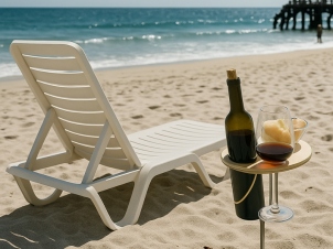 Folding and Portable Wine Table