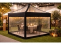 3x3 m AL-ALU37 ClearPVC