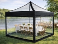 3x3 m AL-ALU37 ClearPVC