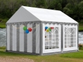 4x4 m PVC palapinė