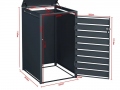 Garbage Bin Storage 60–240L x1