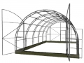 6x14 m Fermer FRAME