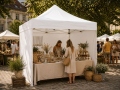 3x3 m HEX50 RAAM WHITE