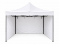2.91x2.91 m pop-up-tält, vit