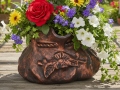 Gėlių vazonas BAG Bronze