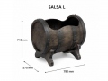 Puķu pods SALSA L