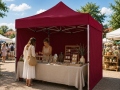3x3 m HEX50 RAAM MAROON