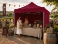 3x3 m HEX50 RAAM MAROON