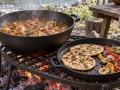 Cast Iron WOK with Lid Ø36