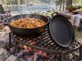 Cast Iron WOK with Lid Ø36