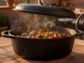 Cast iron casserole 5,5 l
