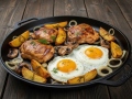 4 l čuguna katls Lid-Pan
