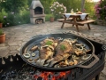 4 l čuguna katls Lid-Pan
