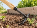 Four tine rake 48 cm