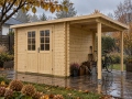 Garden house GLORIA D + SD150