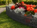 Garden Border Fence 60x32 cm, 4 pcs