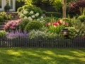 Garden Border Fence 60x32 cm, 4 pcs