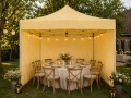 3x3 m ST-HEX45 IVORY