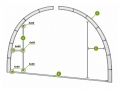 6x14 m Fermer FRAME