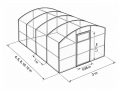3x4 m Gardener'300 4mm