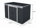 Metāla noliktava 2,6x1,8 m