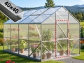 Greenhouse Door VICTORIA 3m