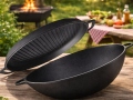 Ketaus keptuvė Ø 36 cm WOK Lid-Pan