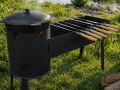 Grill mit Kesselherd Duetto