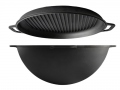10 l čuguna katls Grill Lid-Pan