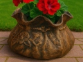 Gėlių vazonas BAG Bronze