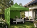 3x3 m ST-HEX45 LIME GREEN