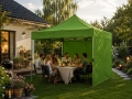 3x3 m ST-HEX45 LIME GREEN