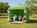 3x3 m ST-HEX45 LIME GREEN