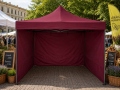 3x3 m Su Sienomis, vyšnių raudona