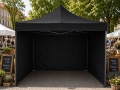 3x3 m Su Sienomis, juoda