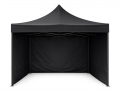 3x3 m Su Sienomis, juoda