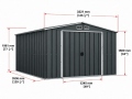 Metāla noliktava 3,2x3,6 m