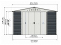 Metāla noliktava 3,2x3,0 m