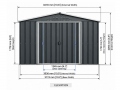 Metāla noliktava 3,2x2,4 m