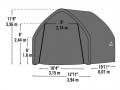 Rezerves pārsegs 3.9x6.1 m