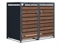Garbage Bin Storage 60–240L x2