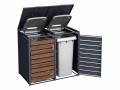 Garbage Bin Storage 60–240L x2