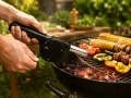 Manual BBQ blower
