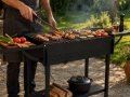 Holzkohlegrill mit Deckel Optimal