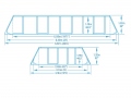 Baseinas Power Steel 6,40x2,74 m
