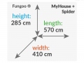 Žaidimų aikštelė MyHOUSE Spider+