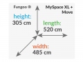 Žaidimų aikštelė My_Space XL Move+
